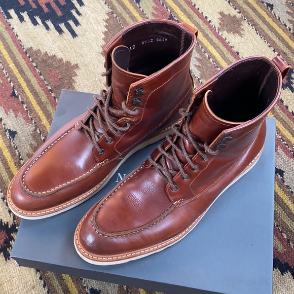 Nisolo Boot Mateo Brandy 12 Mens - Picture 2 of 6